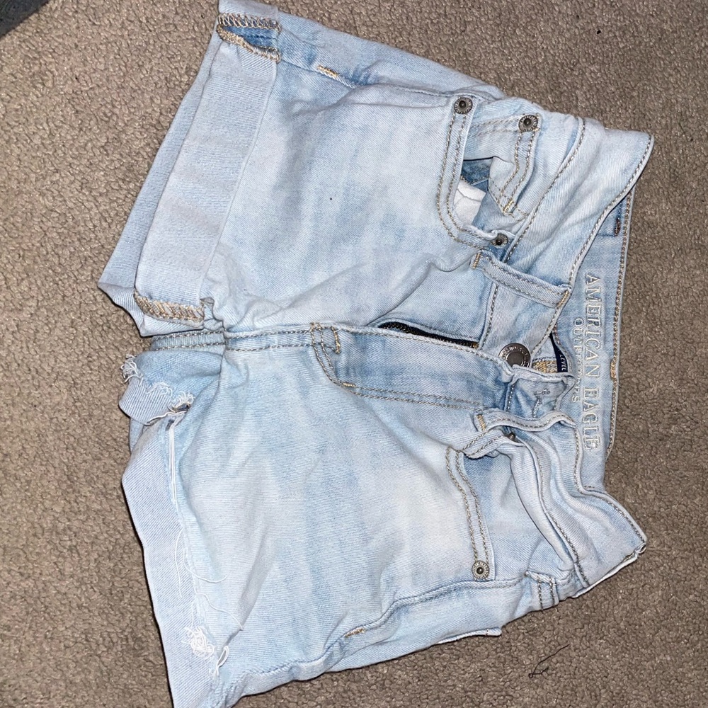 american eagle jean shorts